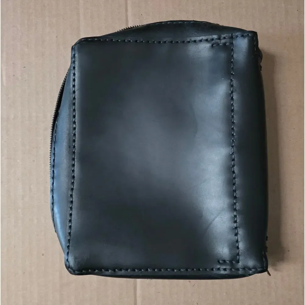 LUSCIOUSLEATHERNYC - Zip Junior Portfolio A5 / 3-ring Binder / Leather
